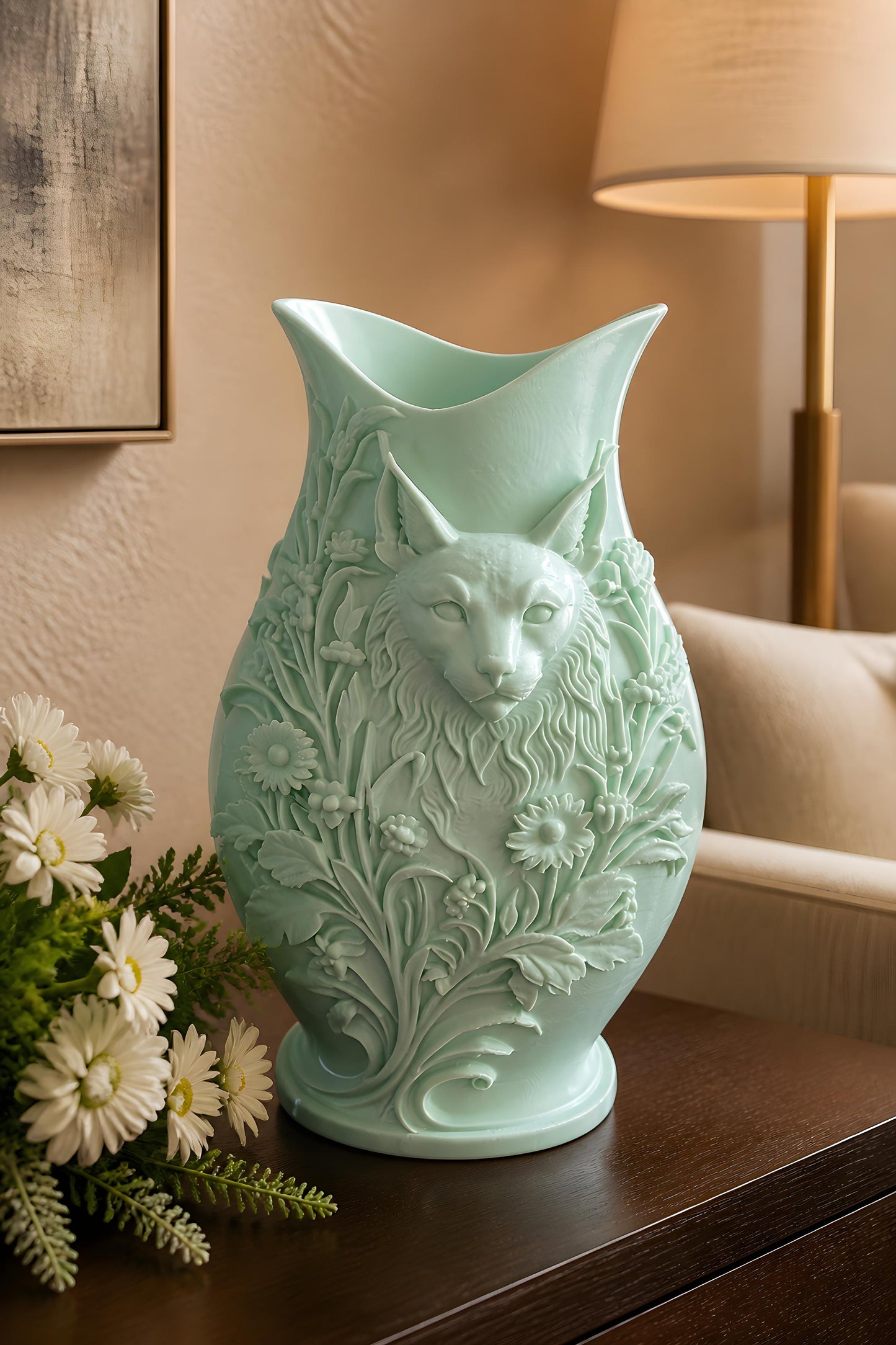 Majesté Féline Vase décoratif Collection Terra