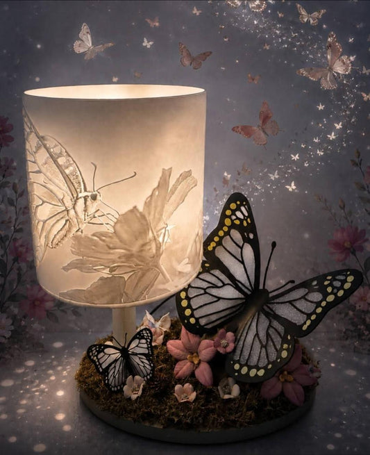 Aile d'Étoile Lampe décorative Papillon Collection Lumina