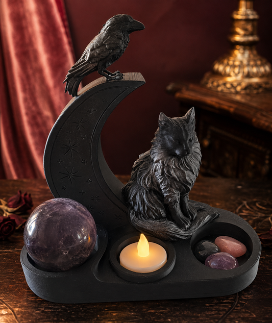 Lunéa – Sanctuaire du Chat & du Corbeau Collection Lithéa
