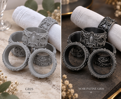 Ornella Rond de serviette - Collection Convivia