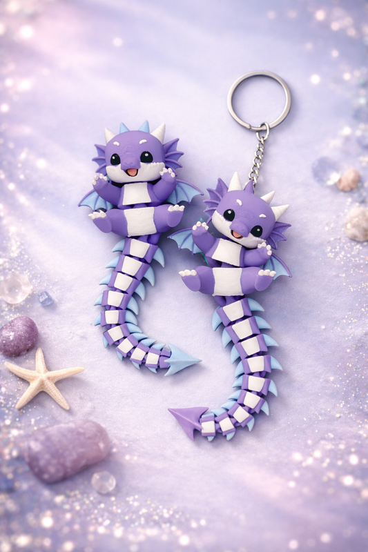 Drako Porte-clés dragon articulé Collection Keya