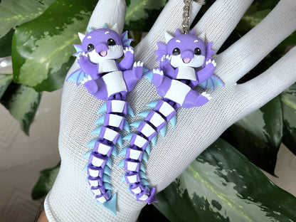 Drako Porte-clés dragon articulé Collection Keya