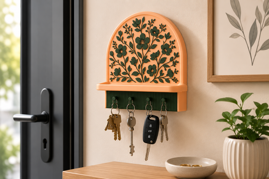Jardin Secret Porte-clés mural floral Collection Flora